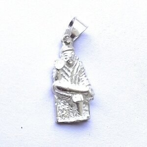श्री साई कवच चांदी में SHRI SAI KAVACH SILVER 1172