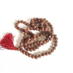 5 मुखी रुद्राक्ष की मुख्य जप माला नेपाली Nepali Rudraksha jaap mala 7MM
