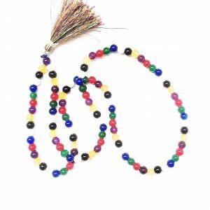 गुड लक स्टोन माला good luck stone Mala 6mm