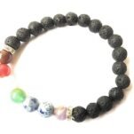 लावा 7 चक्र ब्रेसलेट  LAWA 7 CHAKRA BRACELET