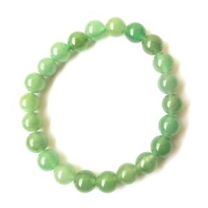 जेड ग्रीन्‌ स्‍टोन्‌ ब्रेसलेट  JADE GREEN STONE BRACELET