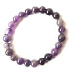 जामुनिया स्‍टोन्‌ ब्रेसलेट   Amethyst Gemstone Bracelet